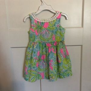 Cute green and pink Lilly Pulitzer dress